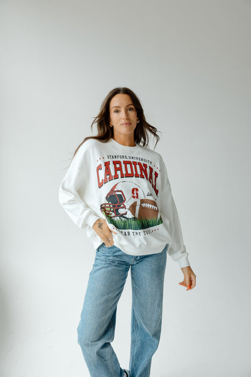 Stanford Malone Multimedia OS Fleece Crew